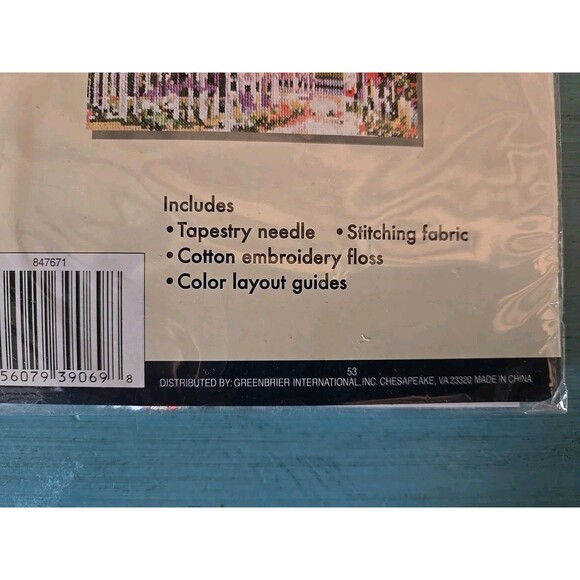 NEW CRAFTERS SQUARE COMING HOME COUNTED CROSS STITCH KIT 5" X 7" COMPLETE SET - Picture 5 of 6